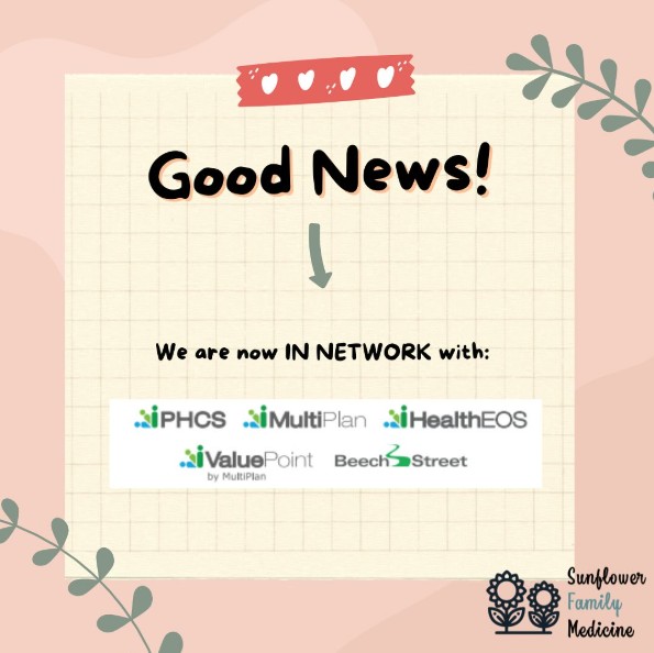 We are now in network with many more...